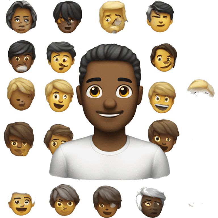 emoji déçu qui sourit pour dire tkt emoji