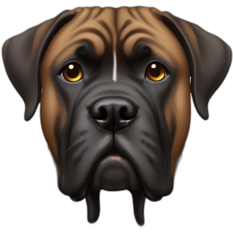 brindle bull mastiff emoji