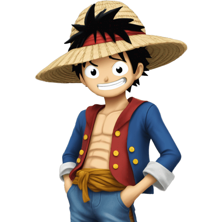 Luffy emoji