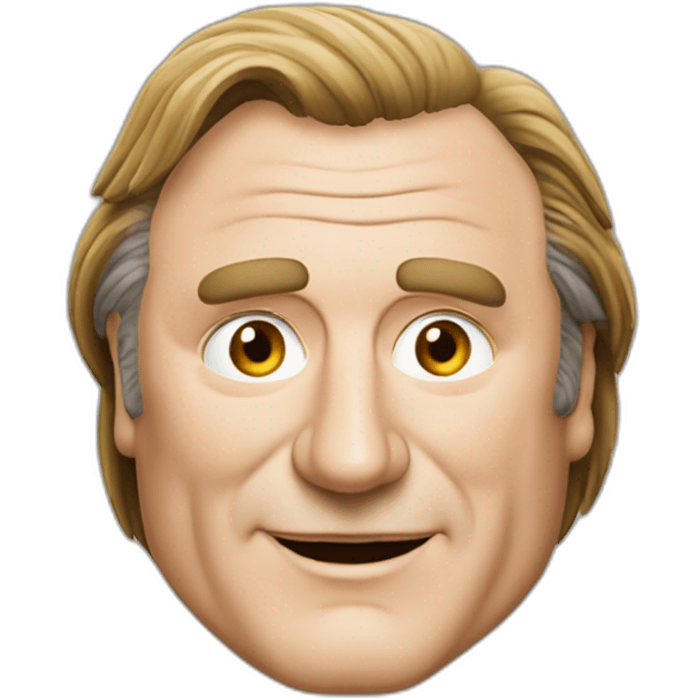 Gérard Depardieu vin emoji