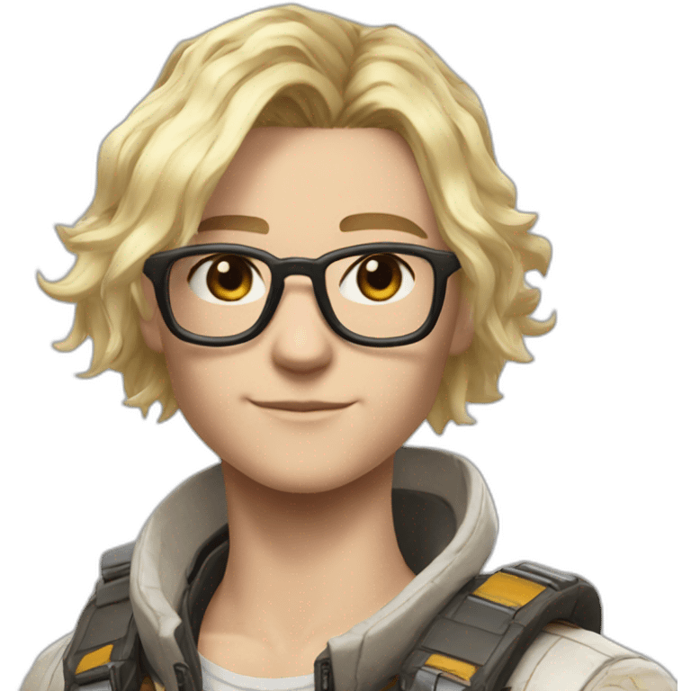 apex legends men blond brille wenig haare emoji