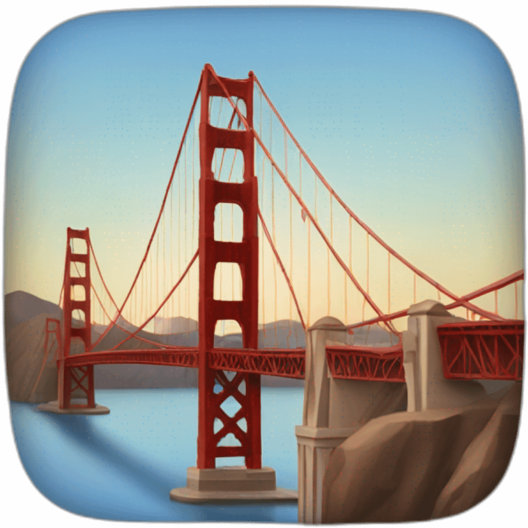 golden gate bridge emoji