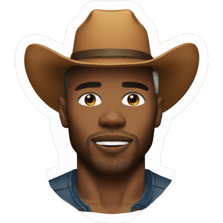 frank ocean with a cowboy hat emoji