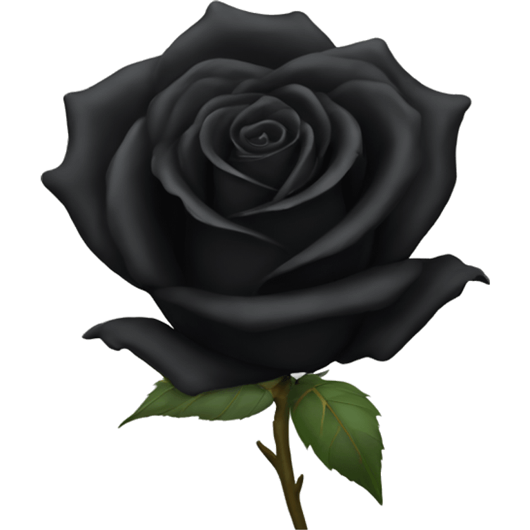 black rose  emoji