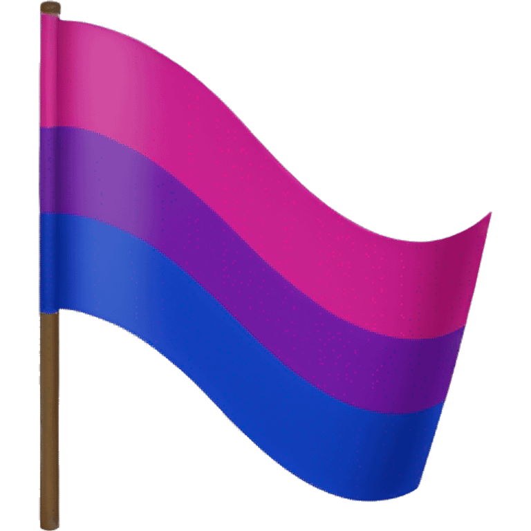 Bisexual flag emoji