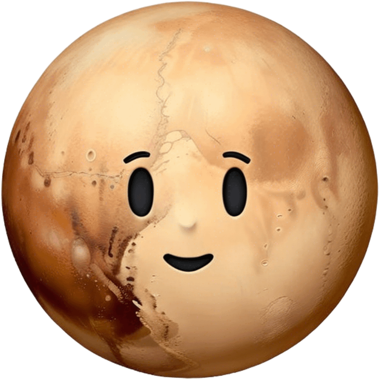 Planet Pluto emoji