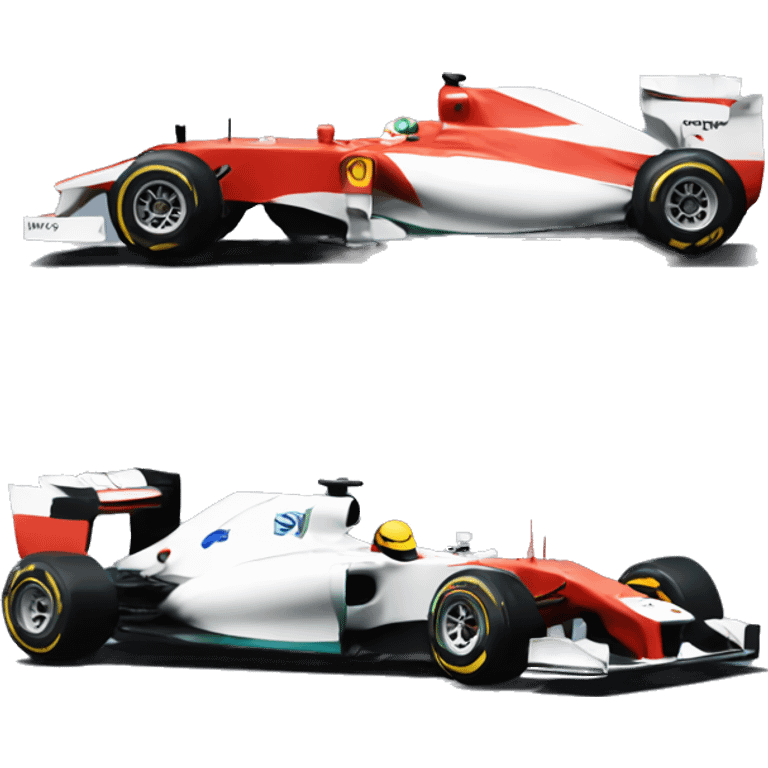 F1 cars emoji