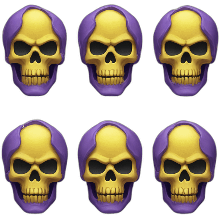 skeletor yellow skull emoji