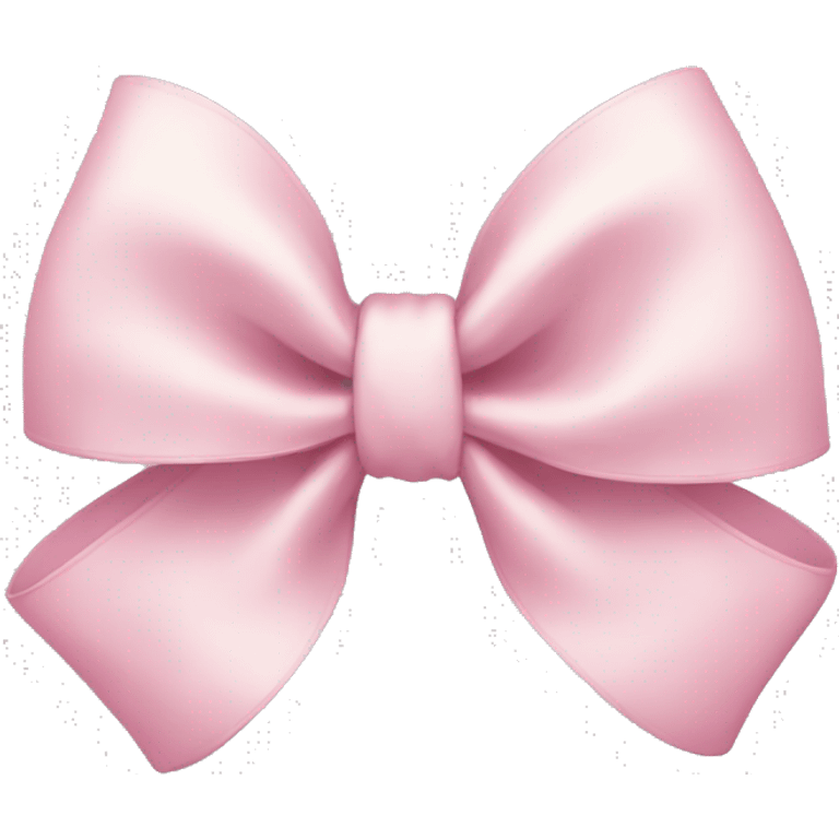 Light pink bow emoji