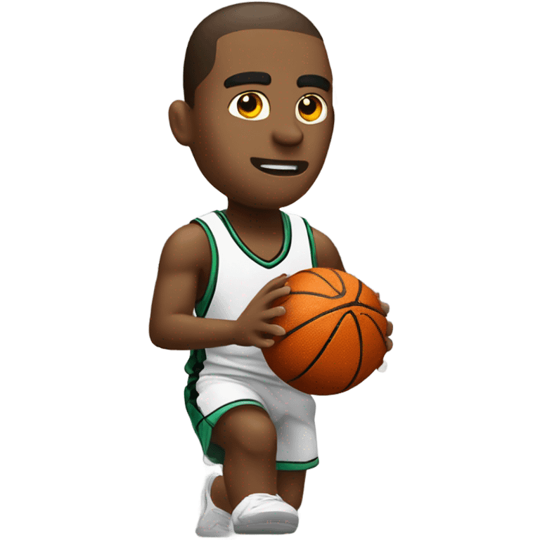 A Basketball with Wings emoji