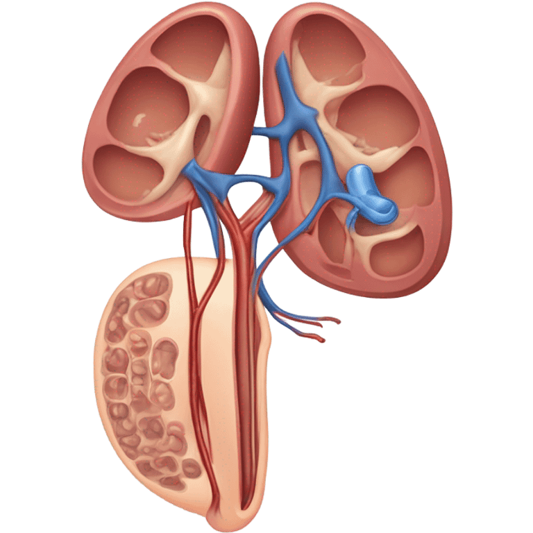 Kidney and urethra  emoji