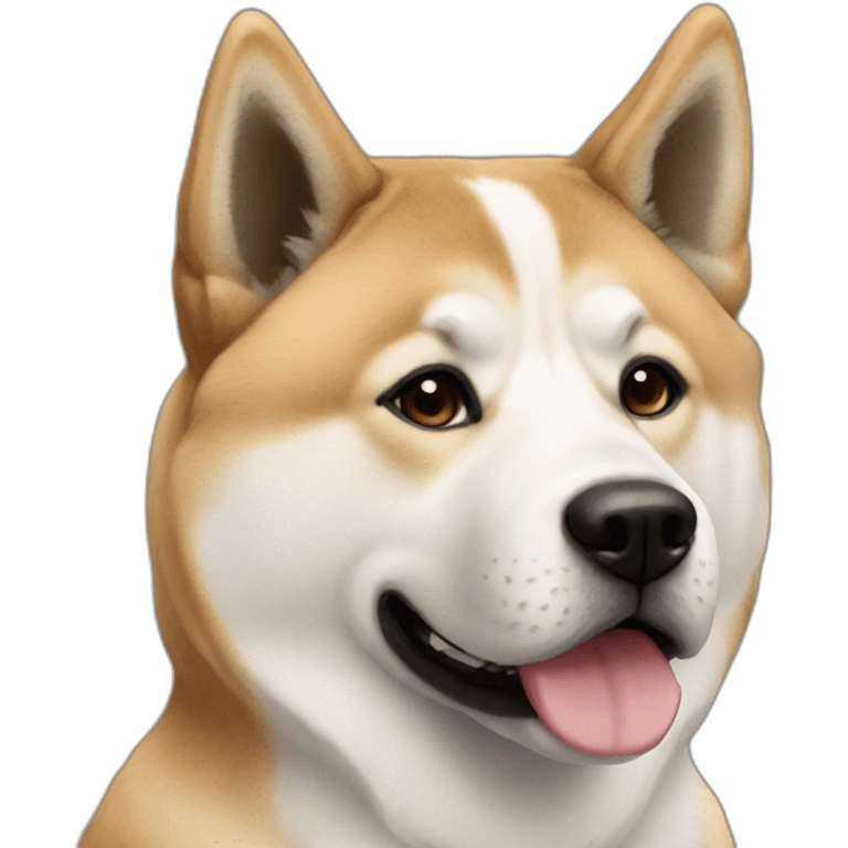 akita americano emoji