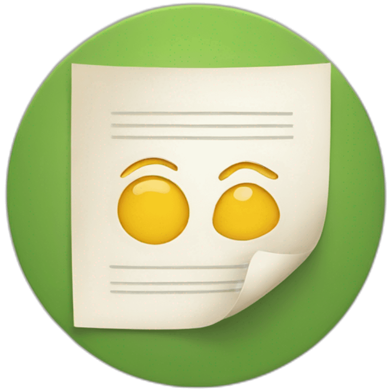 certificat emoji