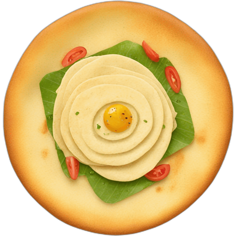 dosa south indian dish emoji