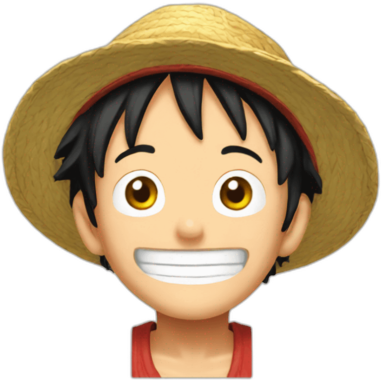 Luffy after retirement emoji