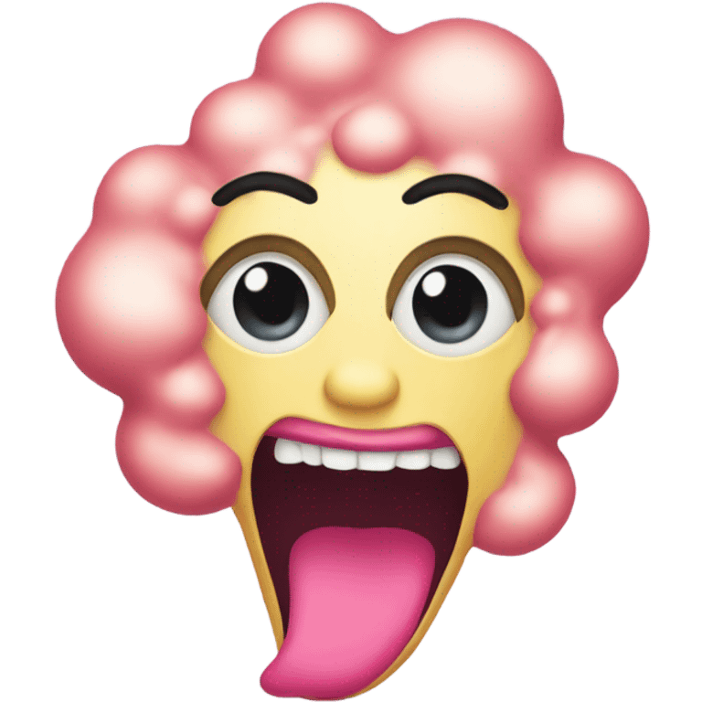 Amoeba in drag emoji