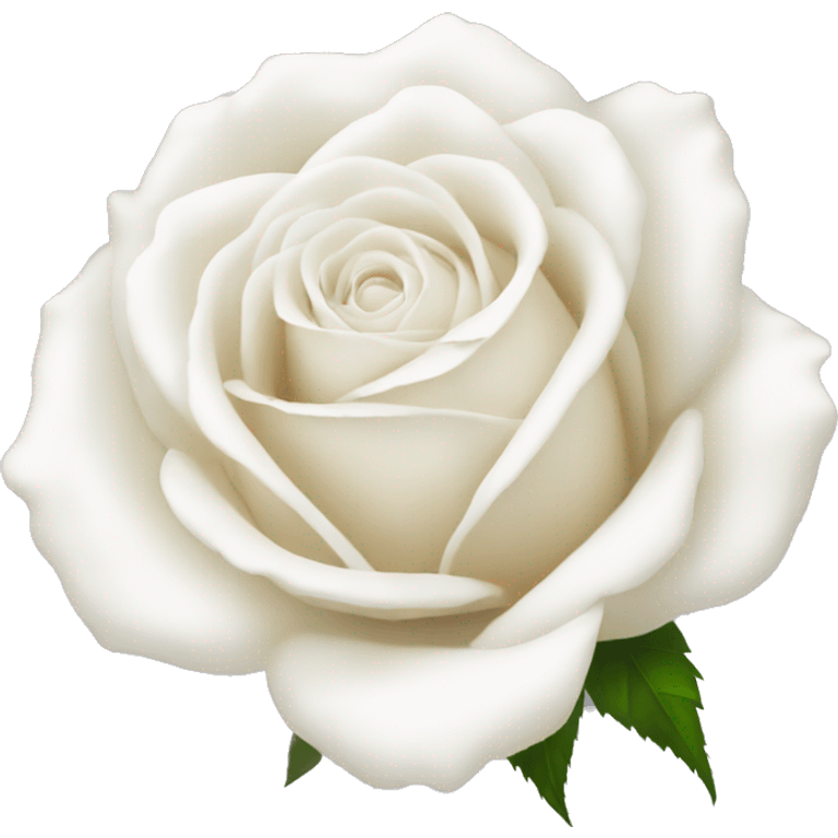 White rose emoji