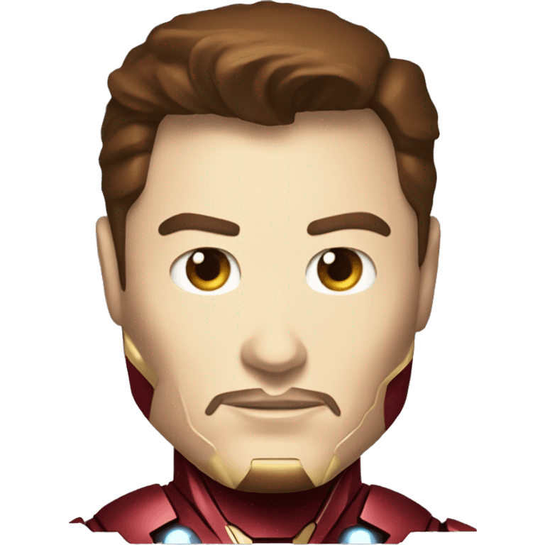 Elon Musk as Iron Man emoji