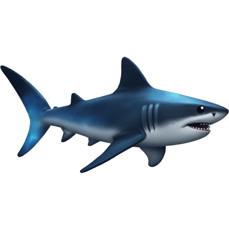 Galaxy shark emoji