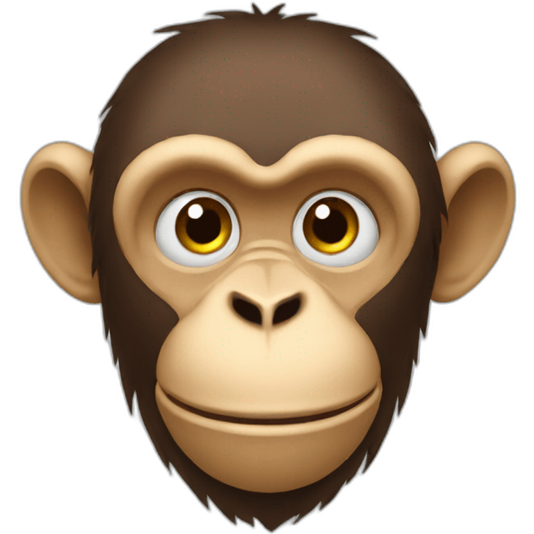 A dumb monkey emoji