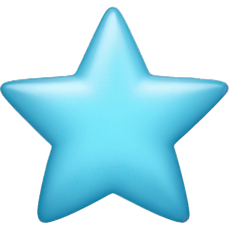 Light blue star emoji