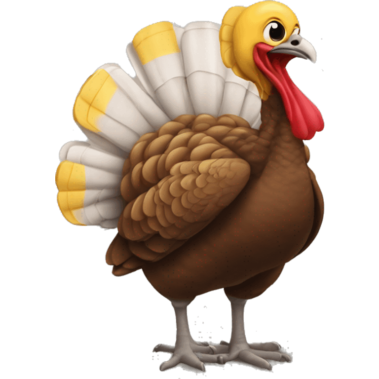 turkey wattle emoji