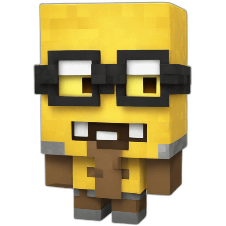 minecraft X minion emoji