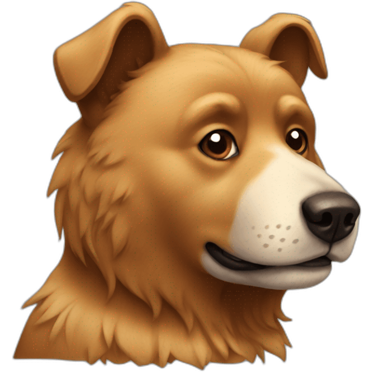 Dog Bear emoji