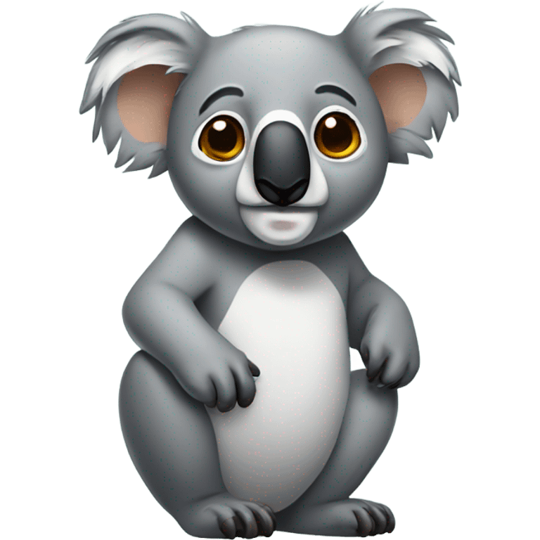 Indian koala emoji