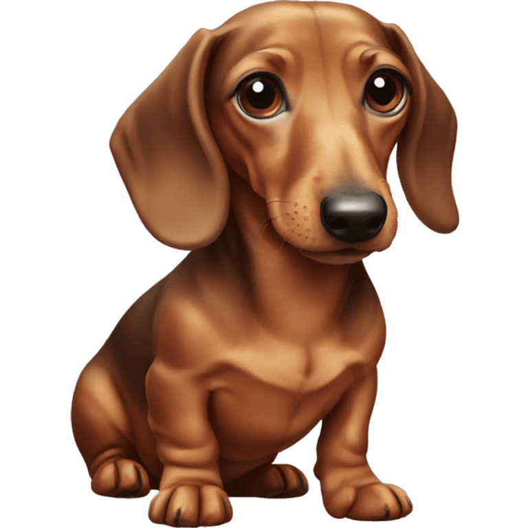 small dachshund emoji