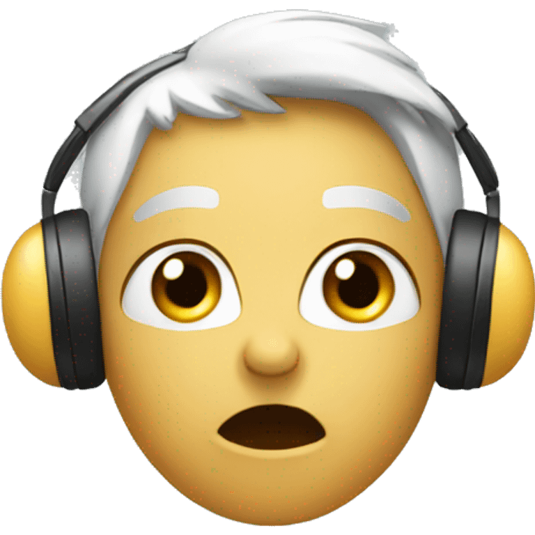 Listening to gossip  emoji