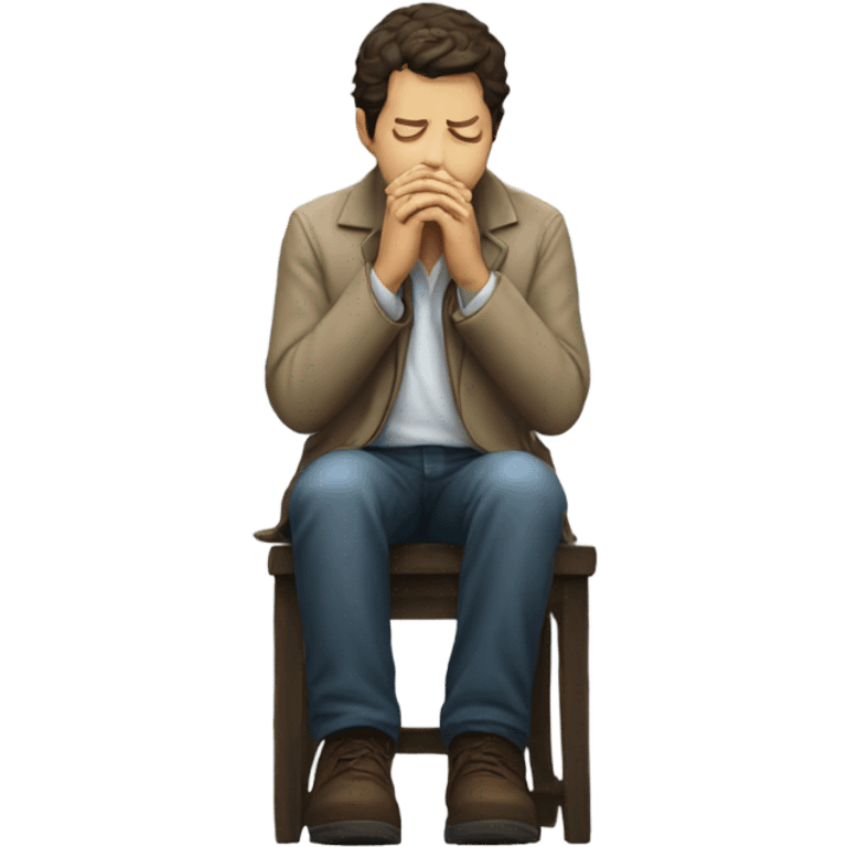 Castiel angel praying emoji