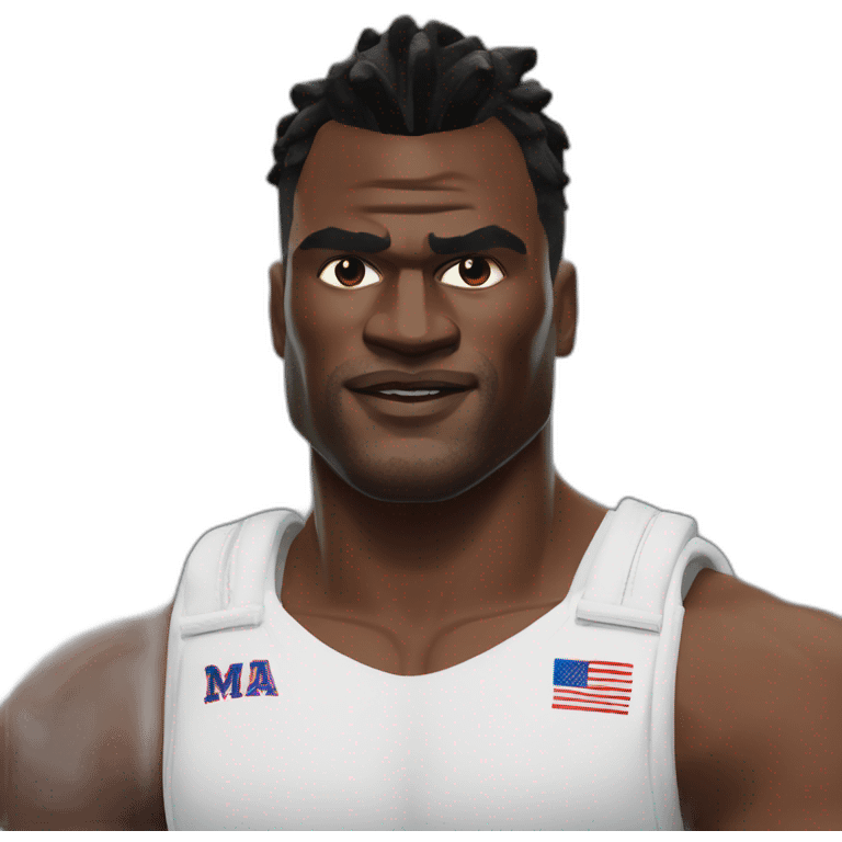 creer emoji francis ngannou MMA emoji