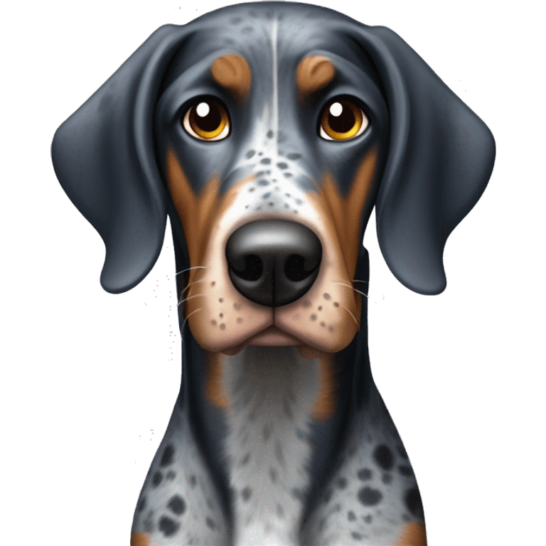 Bluetick Coonhound  emoji