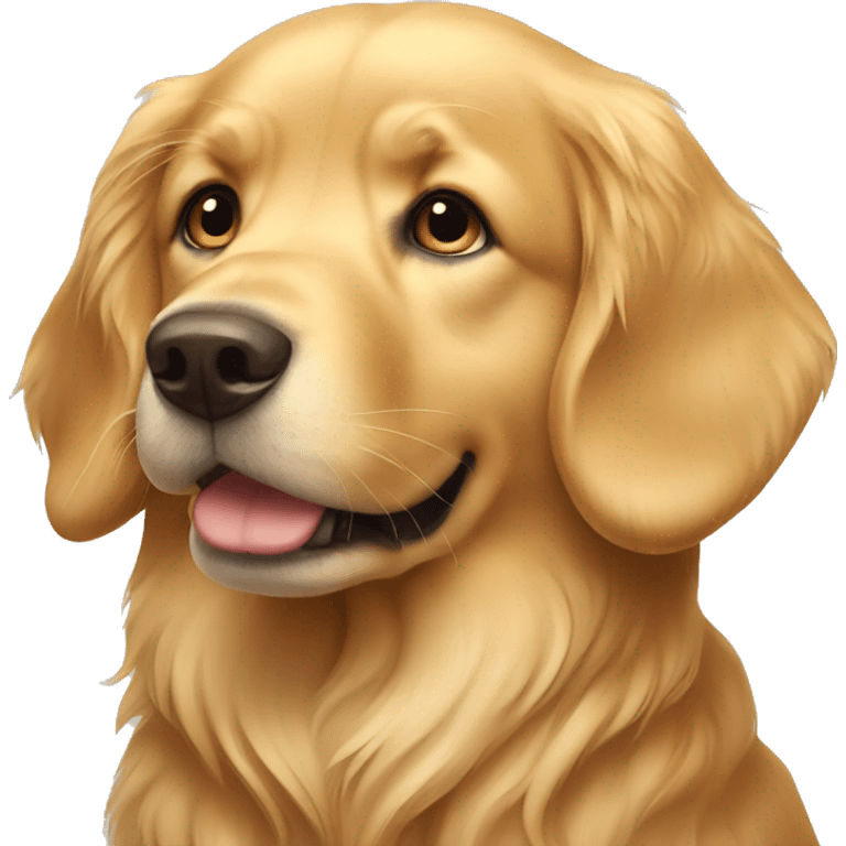 golden retriever  emoji