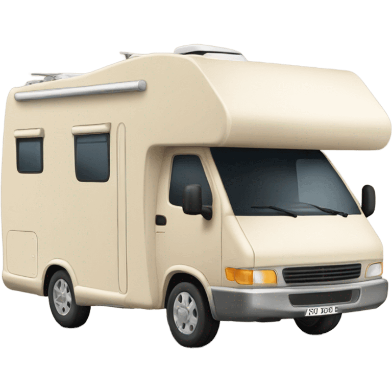 Motorhome beige emoji