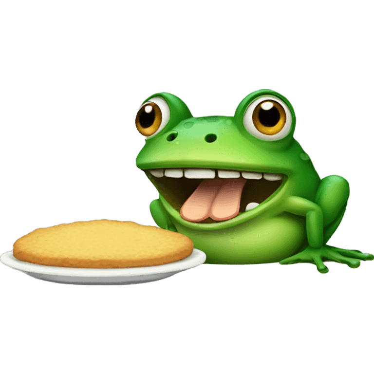 hungry frog emoji