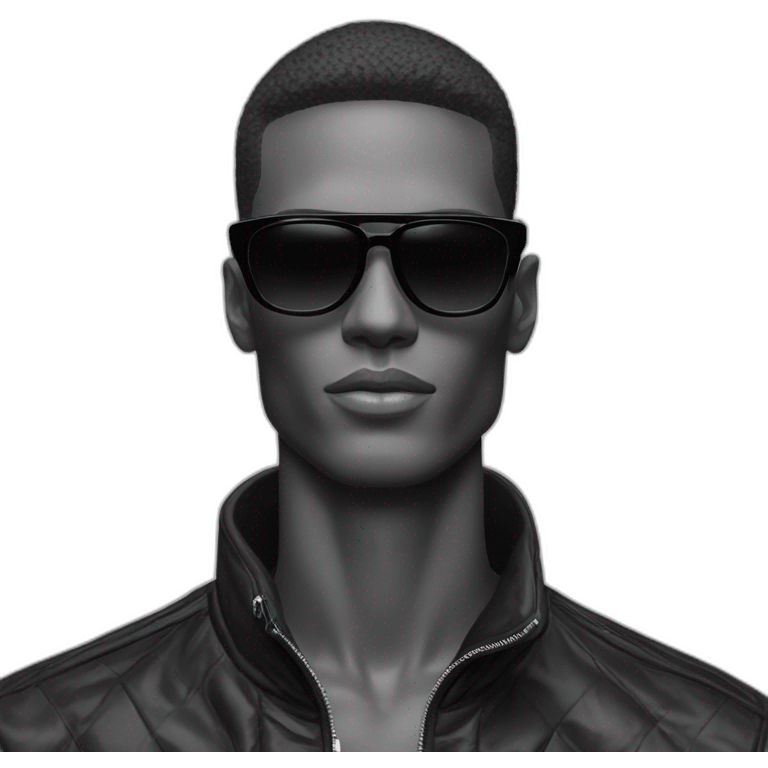 balenciaga male model in big sunglasses emoji