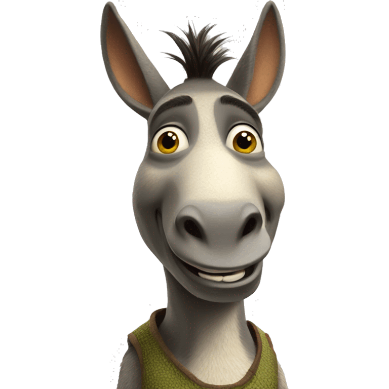 Burro de shrek emoji