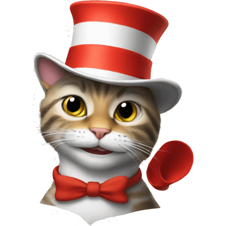 Cat in the hat emoji