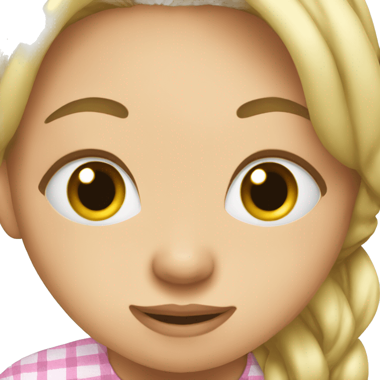 Girl in pyjamas  emoji