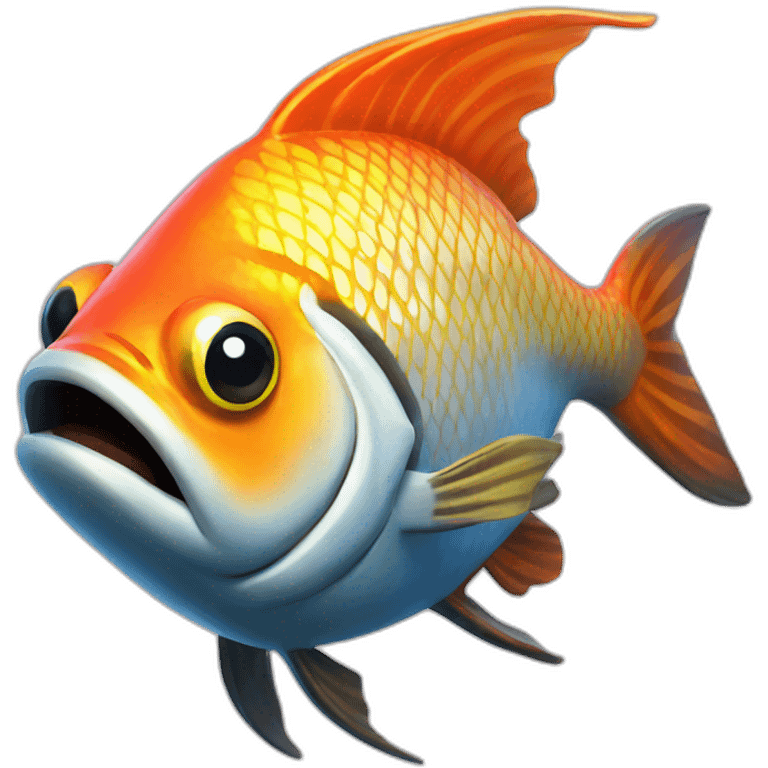 Fish from fortnite  emoji