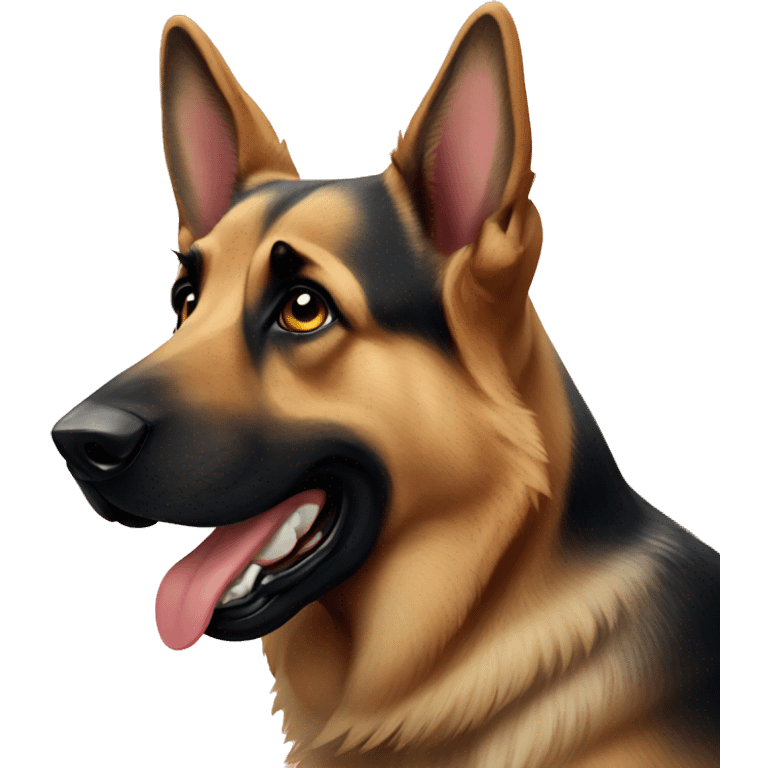 German Shepard emoji