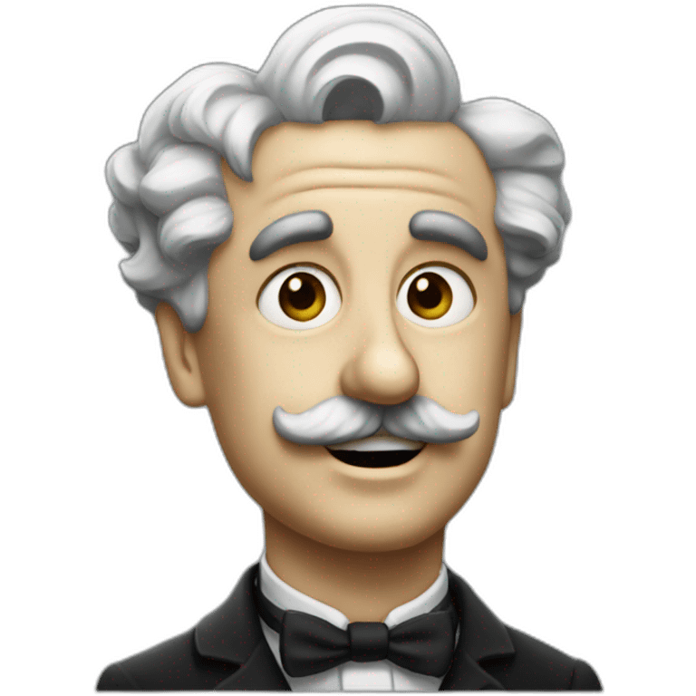 charles chaplin face emoji