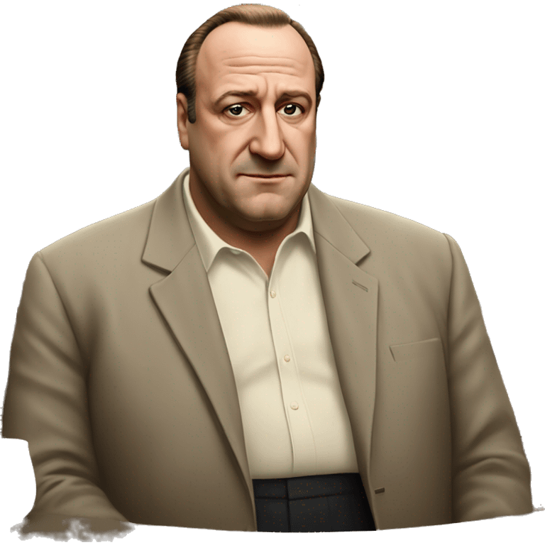 Realistic Tony soprano emoji