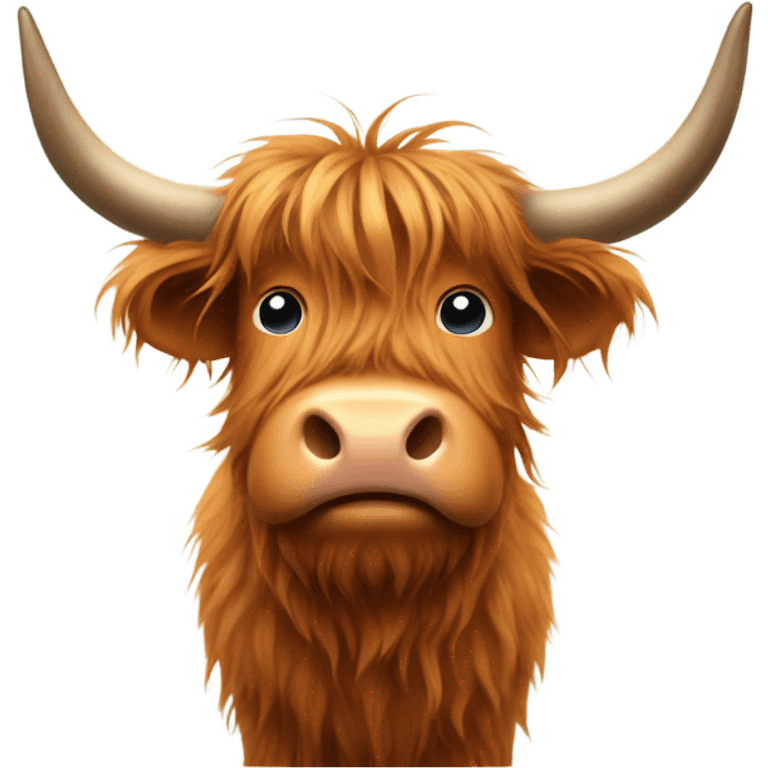 Highland cow emoji