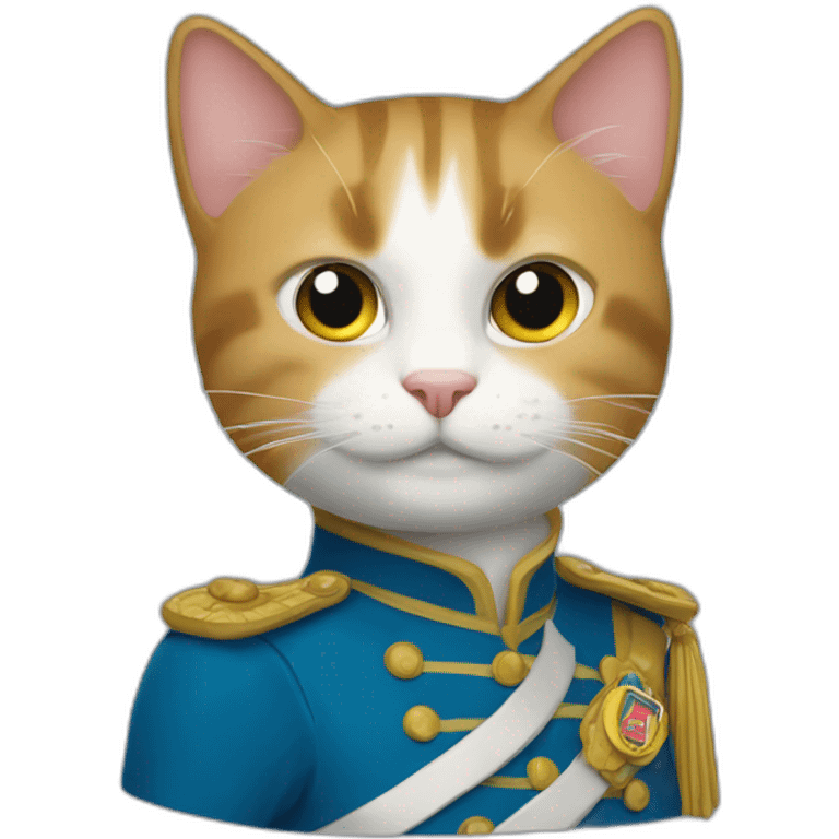 Un gato en parineta emoji