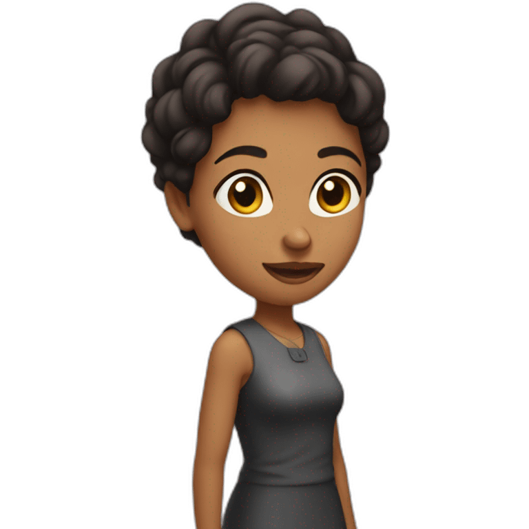 short woman emoji