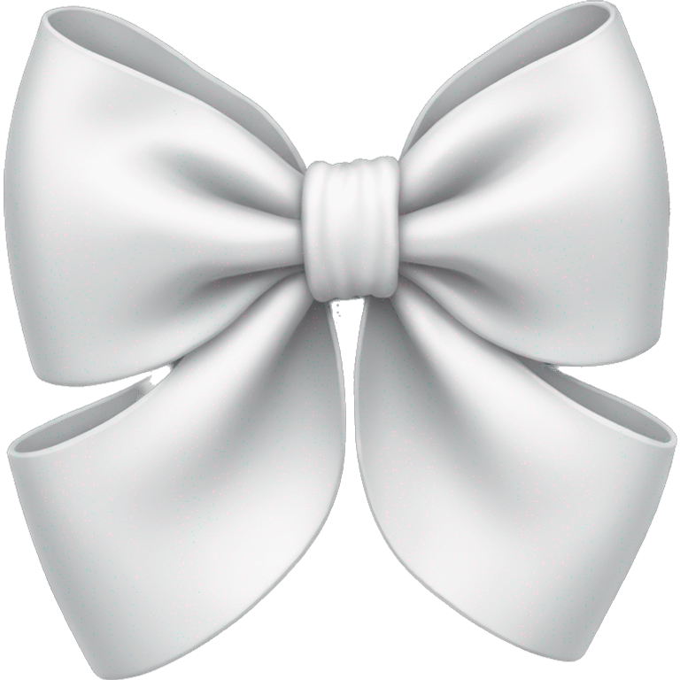 white bow emoji