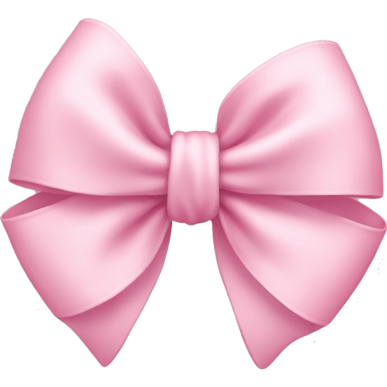 light pink bow  emoji